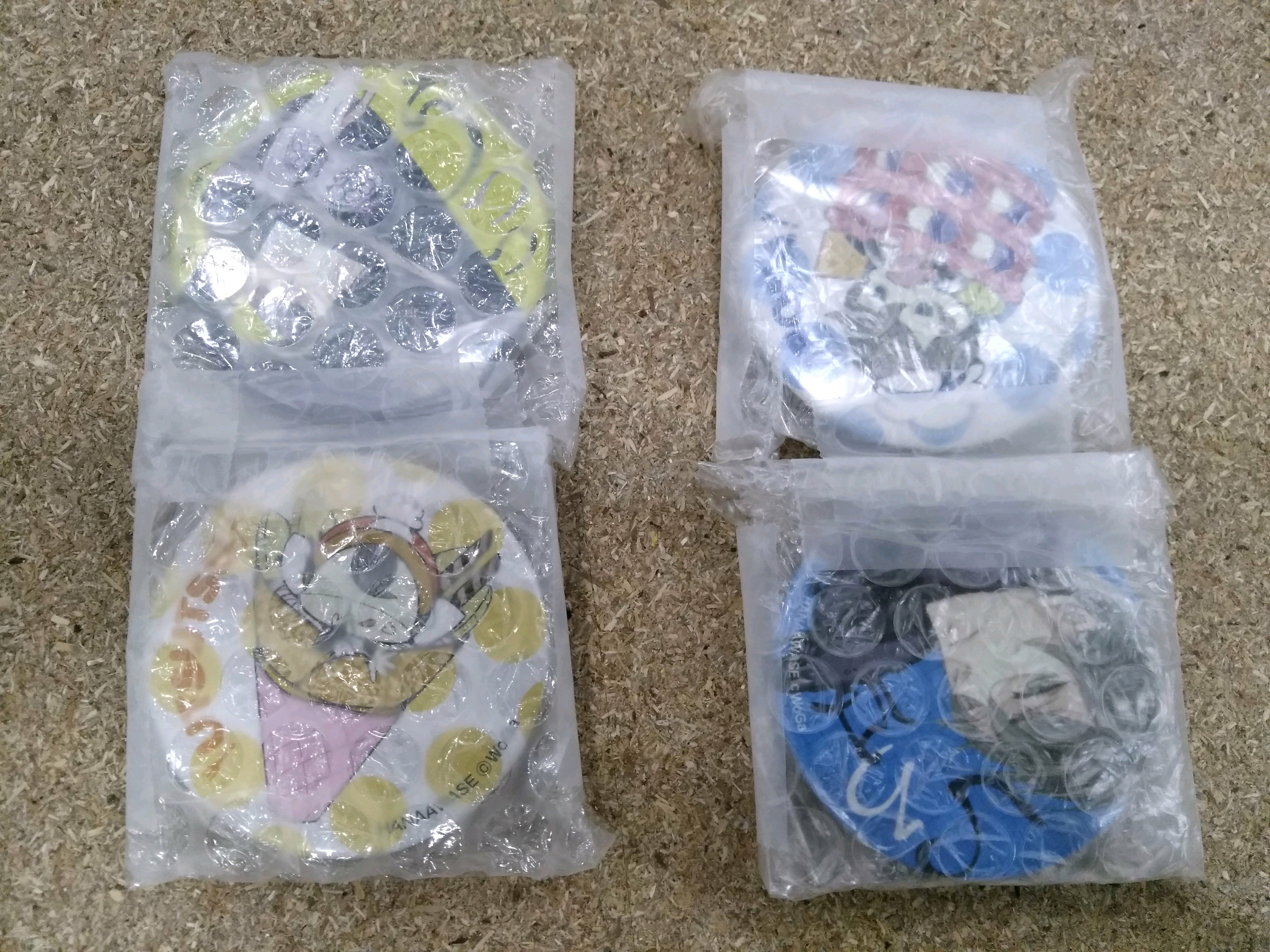華アワセ 蛟 姫空木 唐紅 うつつ いろは バッジ 推し &スイーツなちびごこう セット B’s-LOG限定 由良 ことり