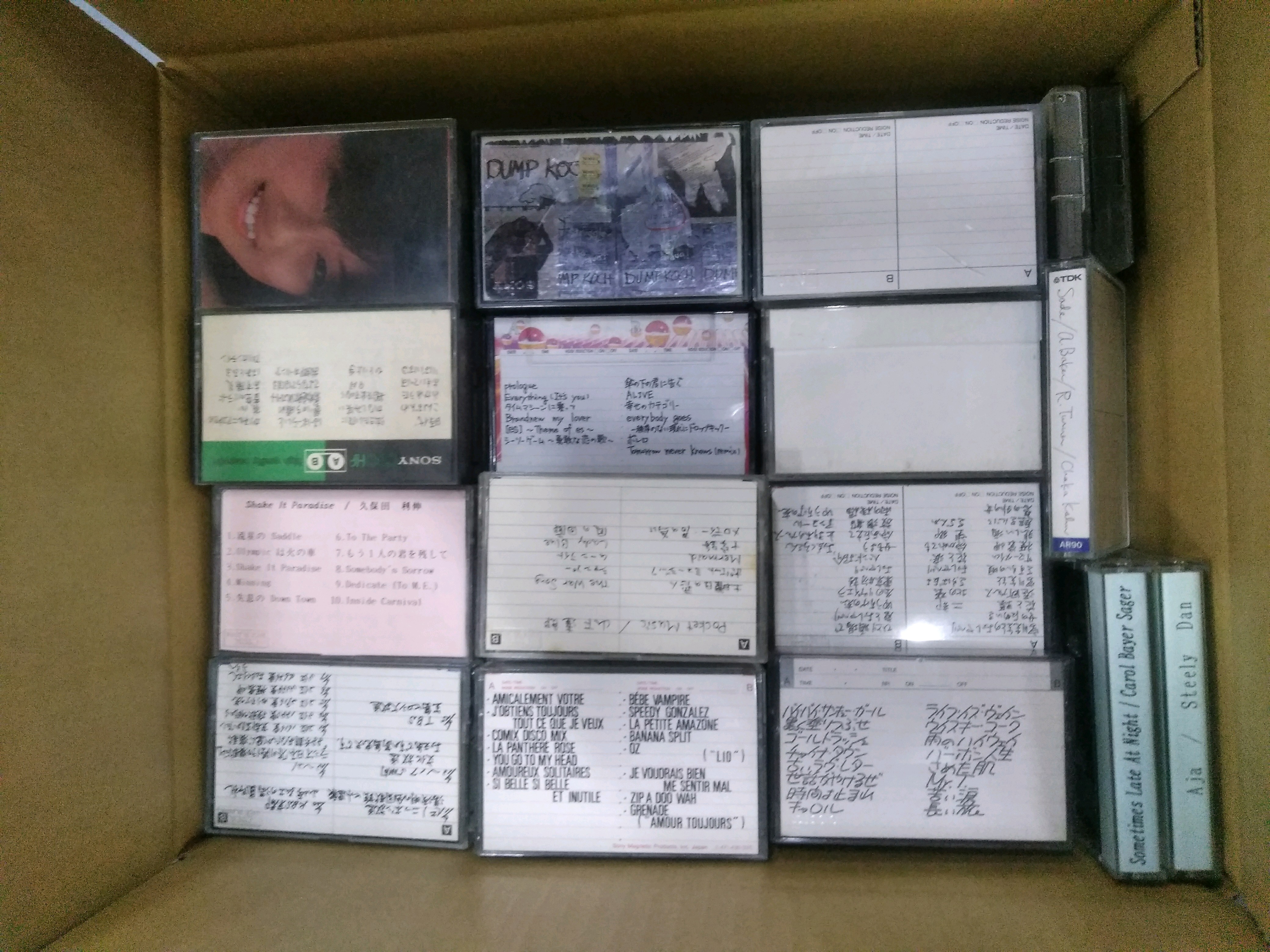 同梱不可 中古 カセットテープ 約240本 まとめ TDK SONY ソニー maxell マクセル AXIA アクシア ジャンクU