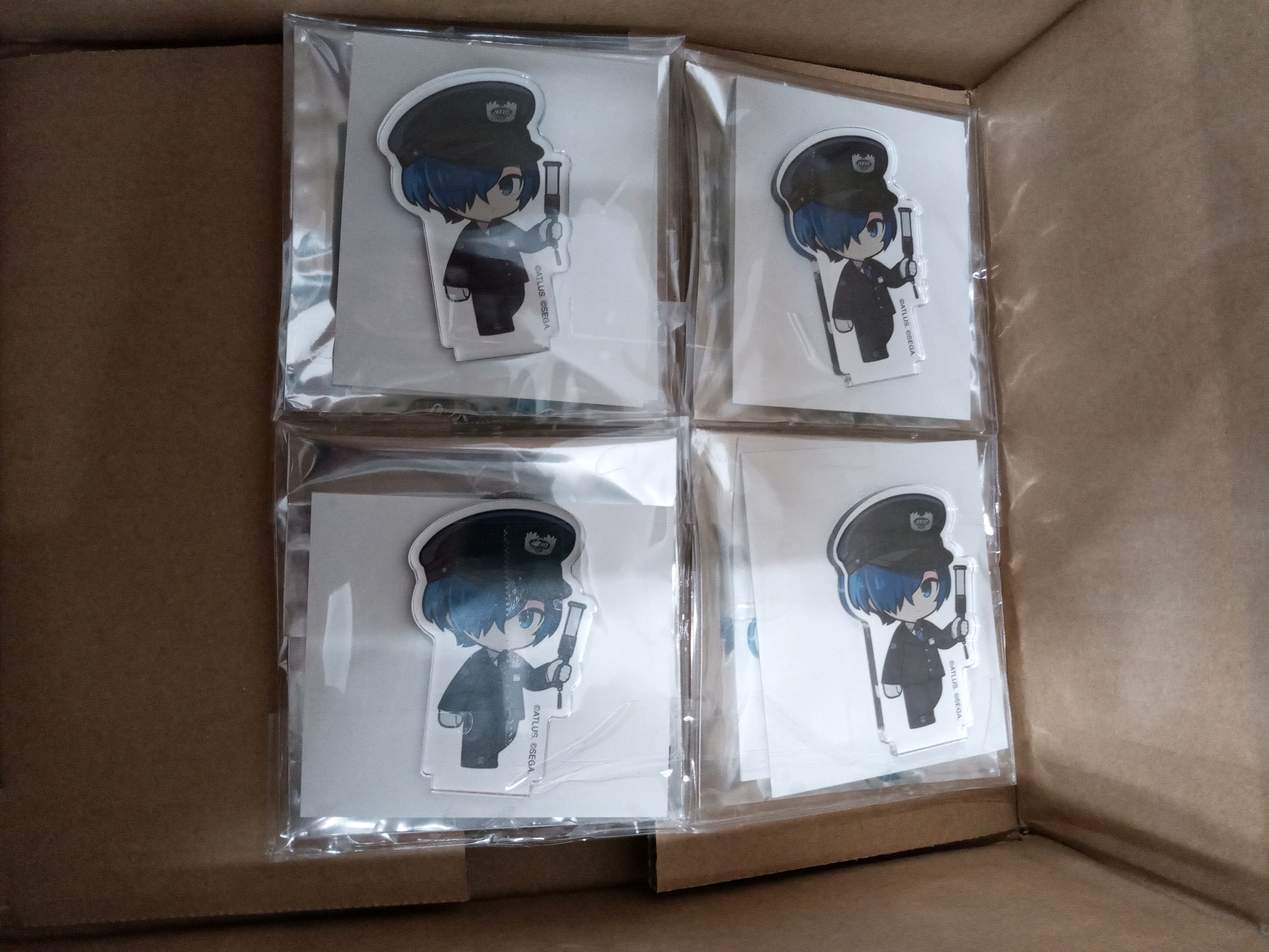 ペルソナ　京王電鉄　ペルソナ3 主人公　つながるアクリルスタンド